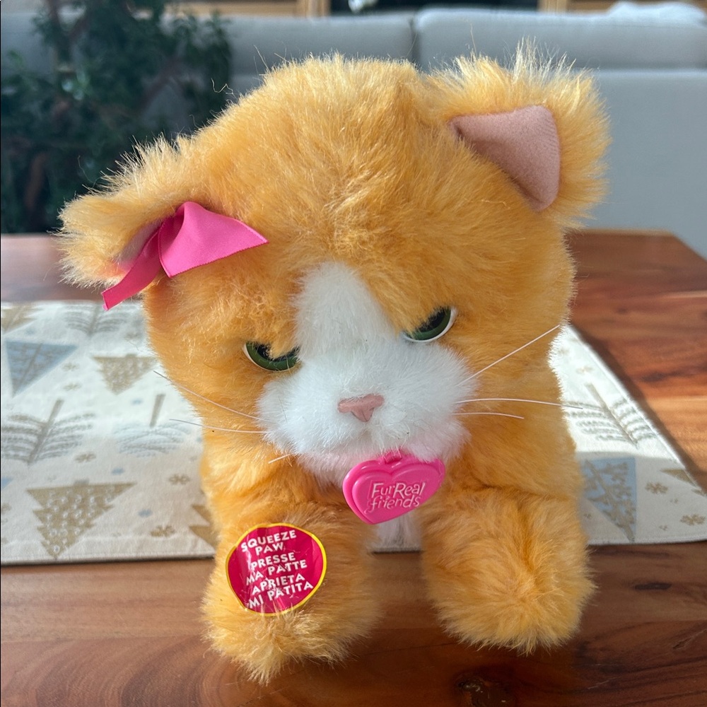 FurReal Friends Daisy Play with Me Kitty Plush Toy